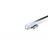 U8 Aluminium LED Profil mit Abdeckung für 140LED strips 1Meter