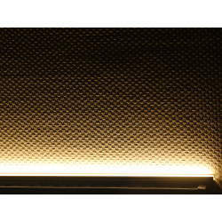 1m Aluminum  24V D16 Highpower LED Leisten  24W /Meter einstellbare Abstrahlrichtung– warmweiß – diffuse Abdeckung