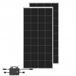 800Watt Photovoltaikanlage Solaranlage +600W Microwechselrichter Balkonkraftwerk Plug & Play,