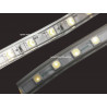 230V kaltweiss LED Strips 60x5050 3chips LEDs/M wasserdicht IP65 Dimmbar