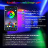Ogeled Smart Life MAGIC HOME Mini RGB/RGBWW Led Strip Controller für Alexa mit Android und IOS System(5-28V), 4pin