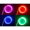 RGB Neon 1-50m LED Strip  ohne Lichtpunkte Wasserfest Innen/Außen 230V Dimmbar mit S3 RGB Kontroller